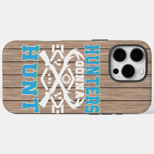 Rustic Hunter Case-Mate iPhone Case (Achterkant (horizontaal))