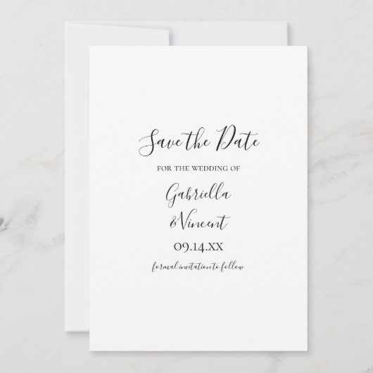 Rustic Hydrangea Cowboy Boots Save the Date (Achterkant)