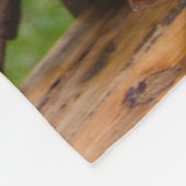 Rustic Hydrangea en Cowboy Boots Western Wedding Fleece Deken (Hoek)