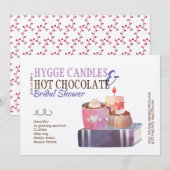 Rustic HYGGE Bruilofts- of Elke Feest- KRAFT-uitno Kaart (Voorkant / Achterkant)