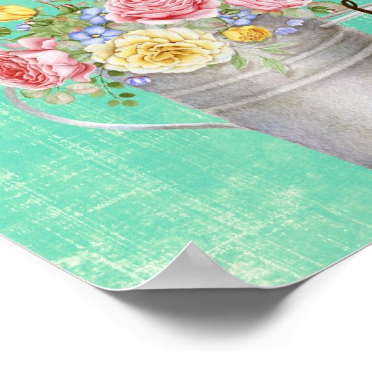 Rustic Hymn Typografie Poster (Hoek)