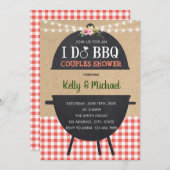 Rustic I DO bbq uitnodiging (Voorkant / Achterkant)