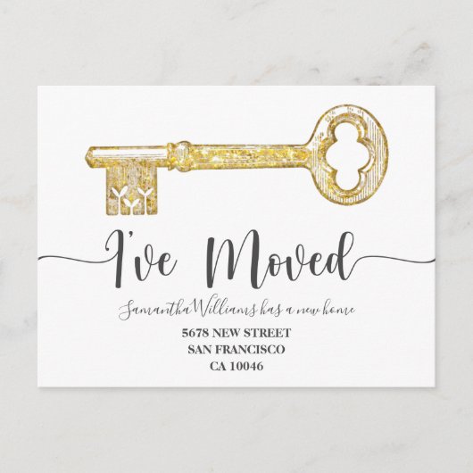 Rustic Ik heb de belangrijkste Foto Moving Announc Aankondigingskaart (Voorkant)