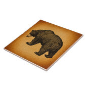 Rustic Illustrated Beer Art Tegeltje (Zijkant)