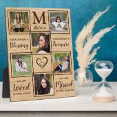 Rustic in Loving Memory Memorial Keepomwille Photo Fotoplaat (Zijkant)