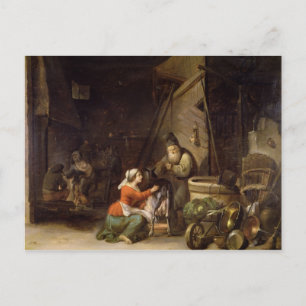 Rustic Interior Briefkaart