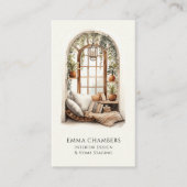 Rustic Interior Designer Home Stager Visitekaartje (Voorkant)