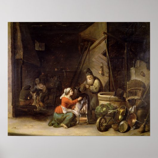 Rustic Interior Poster (Voorkant)