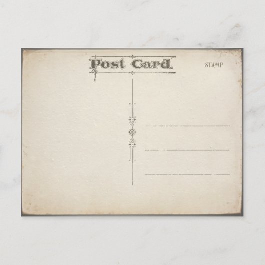 Rustic Irish Celtic Knot Ornament Briefkaart (Achterkant)