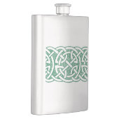 Rustic Irish Celtic Knot Ornament Heupfles (Rechts)