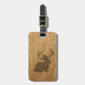 Rustic Jackalope Bagagelabel (Voorkant verticaal)