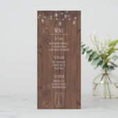 Rustic Jar Twinkle Lights Menu (Staand voorkant)