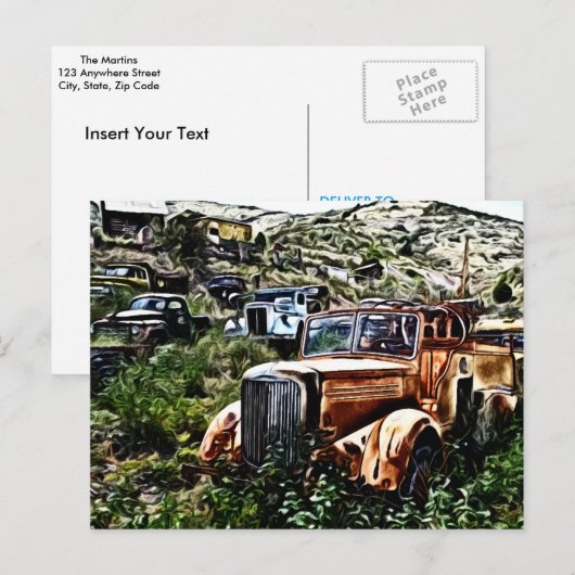 Rustic Jerome, Arizona Briefkaart (Voorkant / Achterkant)