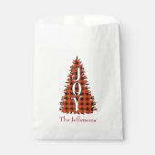 Rustic JOY Christmas Bedankzakje (Voorkant)