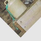 Rustic Jug Duck Decoy Foto Tissuepapier (Detail)