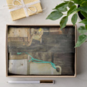 Rustic Jug Duck Decoy Foto Tissuepapier (Geschenk)