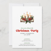 Rustic Kerst Decoratie Hulst Bessen Kaart (Voorkant)