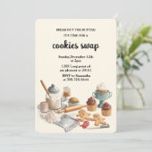Rustic Kerstkransuitwisseling | Kerstsfeer Kaart (Staand voorkant)
