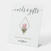 Rustic King Protea Wedding Cards & Gifts