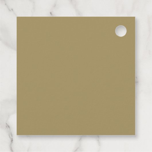 Rustic King Protea Wedding Gift Bedankjes Labels (Achterkant)