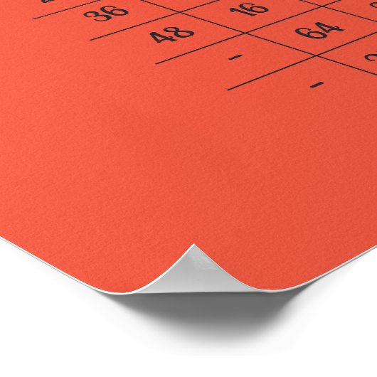 Rustic Kitchen Conversion Chart Metingen Poster (Hoek)