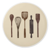 Rustic Kitchen Drawer Pull Keramische Knop (Voorkant)