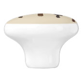 Rustic Kitchen Drawer Pull Keramische Knop (Zijkant)