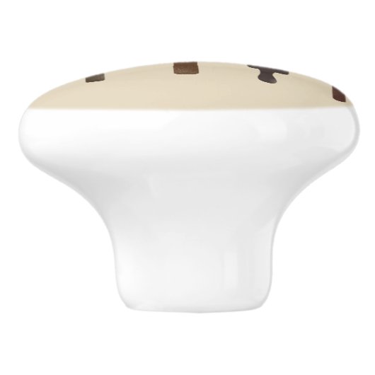 Rustic Kitchen Drawer Pull Keramische Knop (Zijkant)