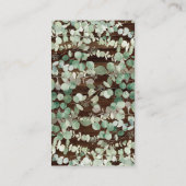 Rustic Koala Beer Baby shower Diaper Raffle Ticket Informatiekaartje (Achterkant)