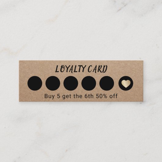 Rustic Kraft 6 Punch Loyalty (Voorkant)