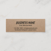 Rustic Kraft 6 Punch Loyalty (Achterkant)