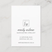 RUSTIC KRAFT AFSTUDEREN KETTING EARRINGCARD PLAATSKAARTJE (Achterkant)