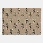 Rustic Kraft bezit in bos Inpakpapier Vel (Voorkant)