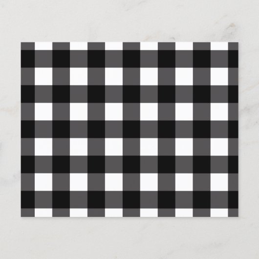 Rustic Kraft Buffalo foto Opslaan Datum (Achterkant)