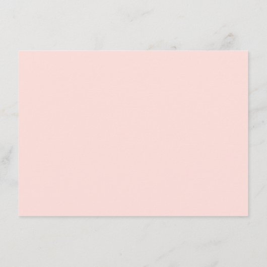 RUSTIC KRAFT CASCADING FLOWERS hotelkaart Informatiekaartje (Achterkant)