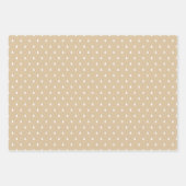 Rustic Kraft en Black Watch Pset Merry Kerstmis Inpakpapier Vel (Voorkant 3)