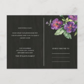 RUSTIC KRAFT FLORAL BIRD HOUSE BEWEGT NIEUW ADRES AANKONDIGINGSKAART (Achterkant)