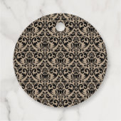 Rustic Kraft Lijst Vrijgezellenfeest Dank u wel Bedankjes Labels (Achterkant)