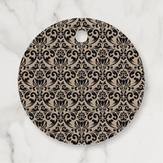 Rustic Kraft Lijst Vrijgezellenfeest Dank u wel Bedankjes Labels (Achterkant)