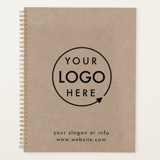 Rustic Kraft Logo | Bedrijfs Modern Professioneel Planner (Voorkant)