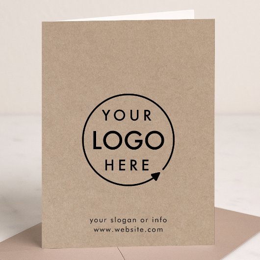 Rustic Kraft Logo | BedrijfsModern Kaart