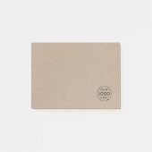 Rustic Kraft Logo | BedrijfsModern Post-it® Notes (Voorkant)