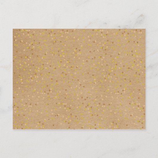 Rustic Kraft Love Heart Calendar Save the Date Aankondigingskaart (Achterkant)