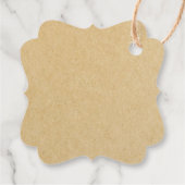 Rustic Kraft Meant to bee Honey Wedding Labels (Achterkant)