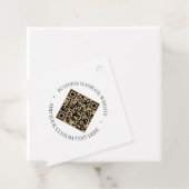 Rustic Kraft Modern Stijlvol Professioneel Bedankjes Labels (In situ)