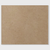 Rustic Kraft Paper Background Style Wrapping Paper Cadeaupapier (Vlak)