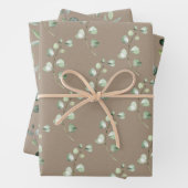 Rustic Kraft Paper Eucalyptus Sprigs (In situ)