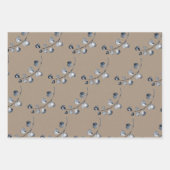 Rustic Kraft Paper Silver Grey Eucalyptus Sprigs (Voorkant 2)