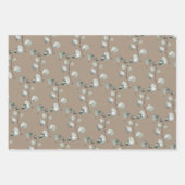 Rustic Kraft Paper Vervaagd Groene Eucalyptus Spri (Voorkant 2)