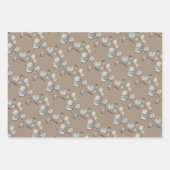 Rustic Kraft Paper Vervaagd Groene Eucalyptus Spri (Voorkant)